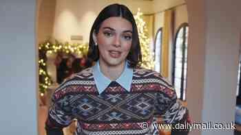 Inside Kendall Jenner's sprawling $8.5million home at Christmas: Model gets into the holiday spirit as she adorns Beverly Hills mansion with two huge trees, vintage ornaments and sentimental family heirlooms