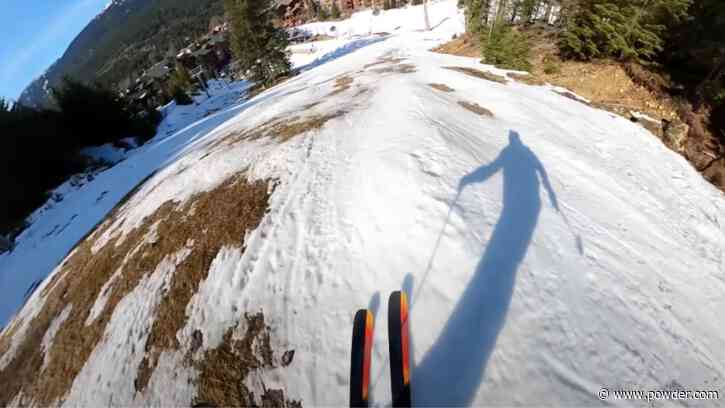 Skier Claims “Fastest Known Time” on Whistler's 6.9 Mile Ski Run