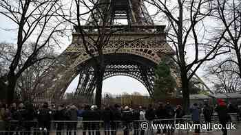 Eiffel Tower forced to close and tourists evacuated after an incident at the famous Paris attraction