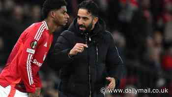 Ruben Amorim insists Marcus Rashford WANTS to return to Man United team after being left out of last three games following bombshell interview