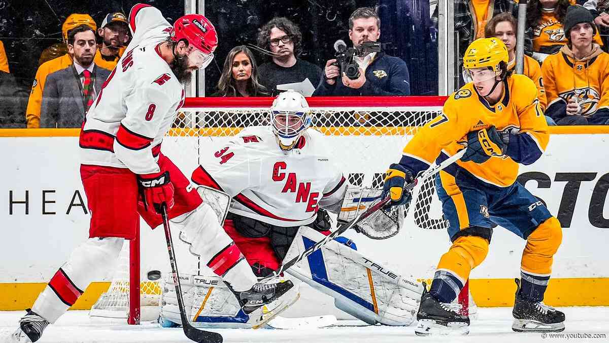 Carolina Hurricanes at Nashville Predators | Game Highlights | 12.23.24