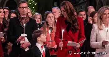 Lip reader reveals Prince Louis' 6 heartwarming words to Kate at Christmas carol service