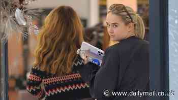 Molly-Mae Hague treats herself to a pamper session at her hair salon as she spends the holidays without Tommy Fury for the first time