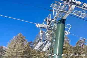 Five injured after chairlift crash at Lake Tahoe ski resort sends riders plummeting to ground