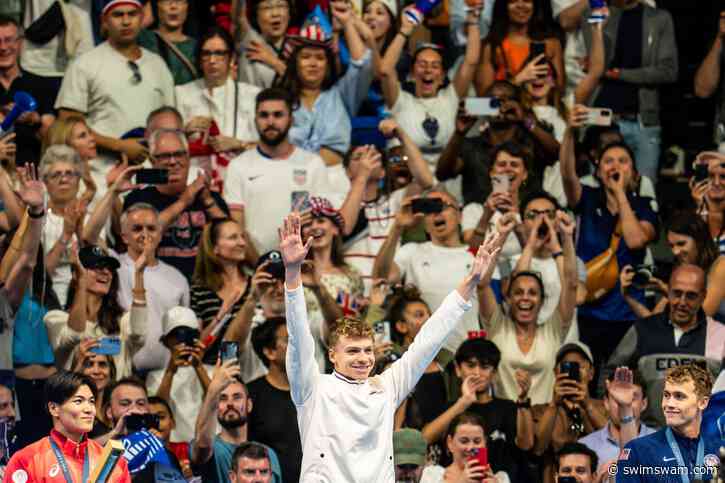 2024 Swammy Awards: European Male Swimmer Of The Year — Leon Marchand