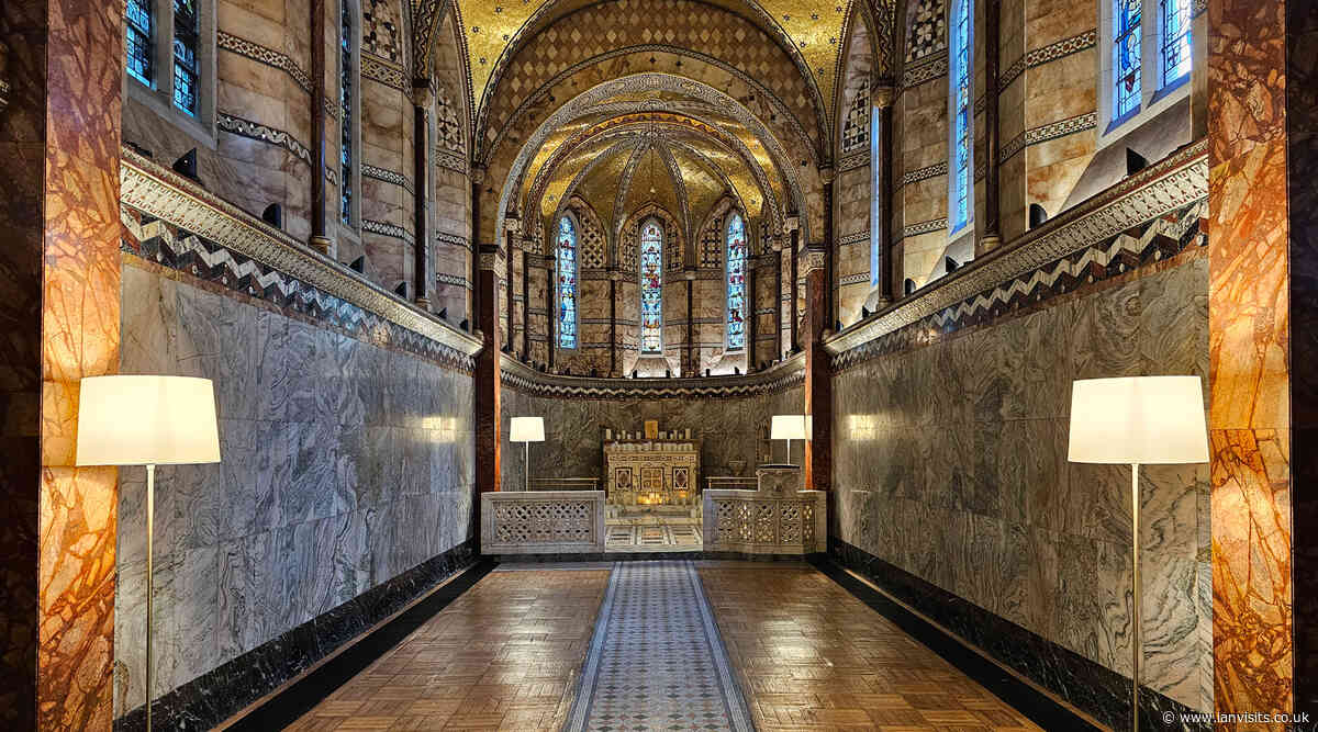 The King’s speech will come from central London’s Fitzrovia Chapel