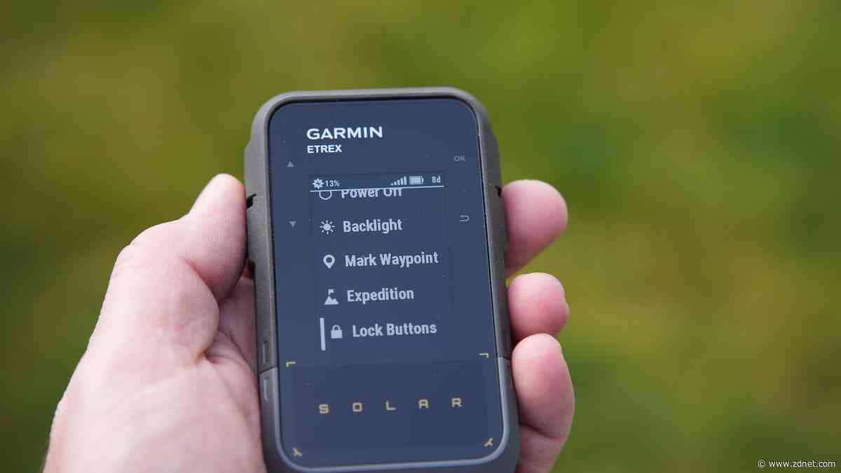 This 'unlimited battery' GPS tracker is an integral part of my hikes - and it's on sale