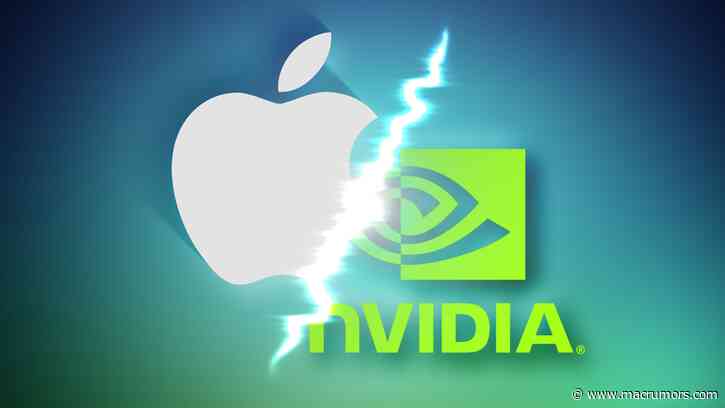 Apple's Historically 'Bumpy Relationship' With Nvidia Detailed in Report