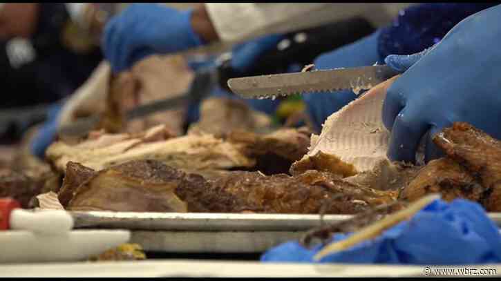 St. Vincent de Paul serving hot lunch on Christmas Day