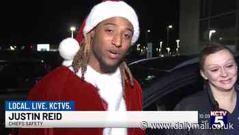 Kansas City Chiefs star Justin Reid gives local mother a new car as a Christmas gift