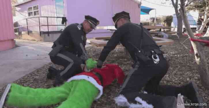 VIDEO: Grinch arrested by New Mexico State Police