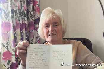 Great-grandmother has received a Christmas card from German pen pal for 76 years