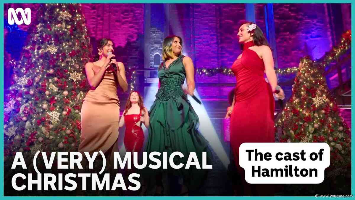 The cast of Hamilton - Santa Tell Me | A (Very) Musical Christmas  | ABC iview