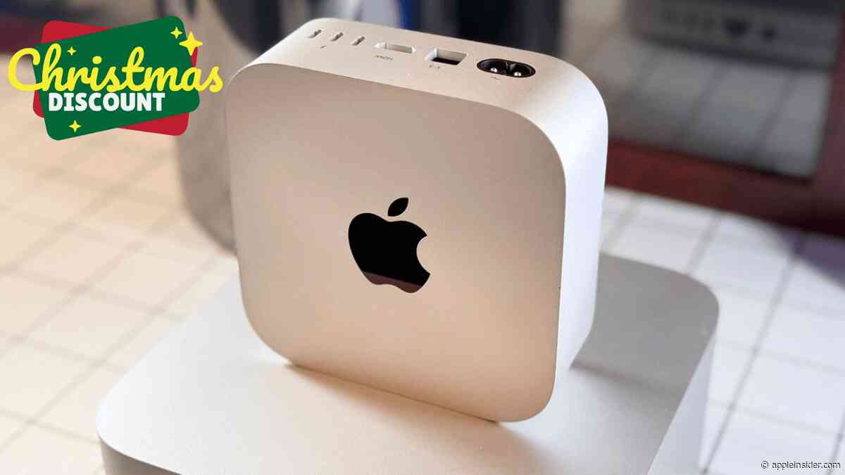 Lowest price: Apple's M4 Mac mini with 512GB storage dips to $699