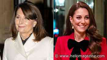 Carole Middleton and Princess Kate's sweet exchange at festive outing you almost missed