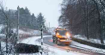 All the areas set to be battered by 550-mile wall of snow as -5C cold snap strikes