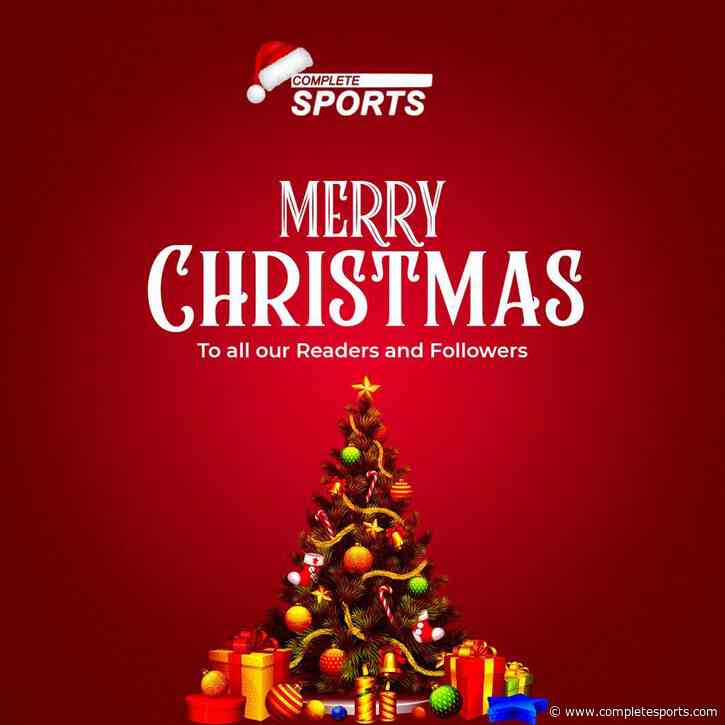 Complete Sports Wishes You  Joyful Christmas And Prosperous New Year!