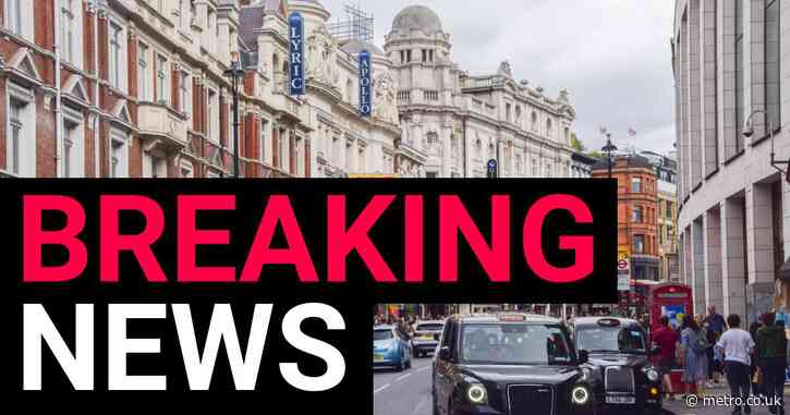 Car ploughs into people in central London on Christmas morning