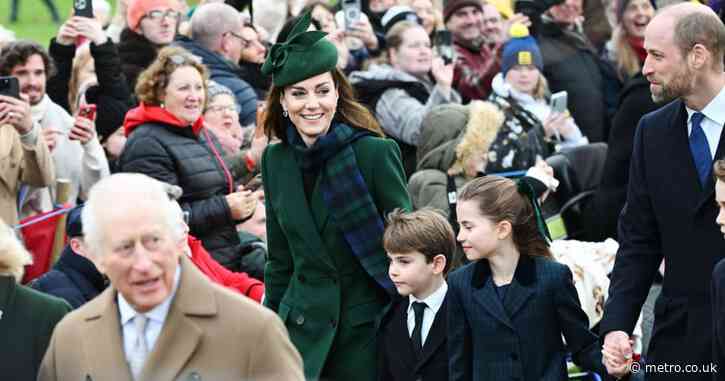 Kate Middleton wears green for Christmas Day church service in Sandringham