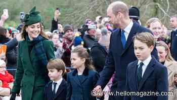 Prince George, Princess Charlotte and Prince Louis charm crowds on Christmas Day walkabout - best photos