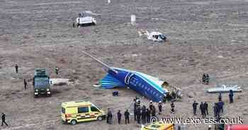 Azerbaijan Airlines plane crashes as four bodies found and dozens feared dead