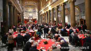 Il pranzo di Sant'Egidio di Natale, Gualtieri: "Roma non lascia indietro nessuno"