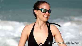 Natalie Portman flaunts bikini body in St. Barts on first Christmas Eve since finalizing Benjamin Millepied divorce