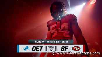 Lions vs. 49ers preview | Week 17