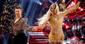 BBC Strictly Christmas Special: Welsh drag artist Tayce wins after perfect score