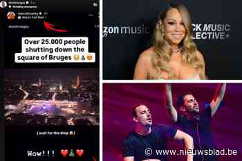 Mariah Carey is onder de indruk van optreden Dimitri Vegas op De Warmste Week: “Wow!!!”