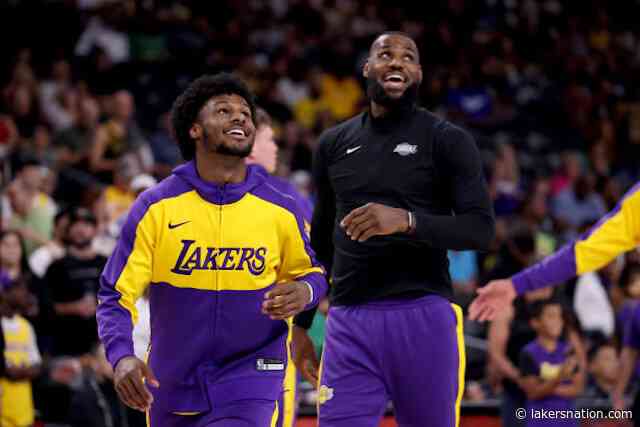 LeBron James Discusses Bronny James’ Progress With South Bay Lakers