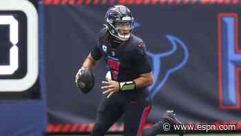 Texans' H-Town blue look tops Week 17 uniforms