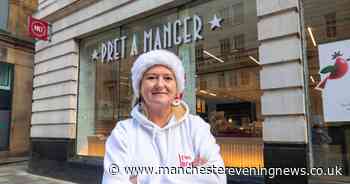 It's Christmas Day - but one café in Manchester remained open for a very special reason