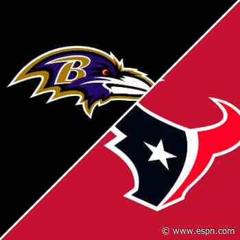 Follow live: Texans closing gap vs. Ravens in tight contest