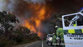 Terrifying day firefighters have been dreading arrives as out-of-control bushfire rips through the Grampians as grave warning is issued to Aussies