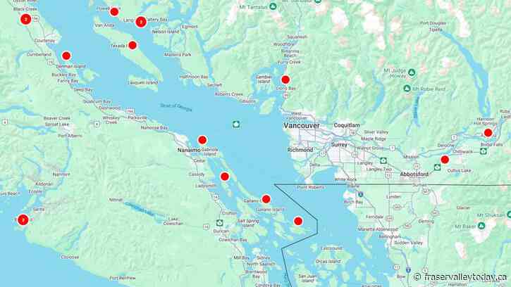 B.C. storm leads to power outages for thousands on Christmas Day