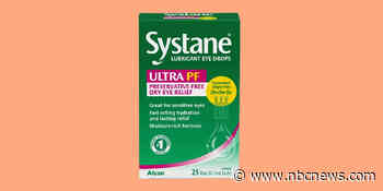 Systane eye drops recalled for possible fungal contamination, FDA says