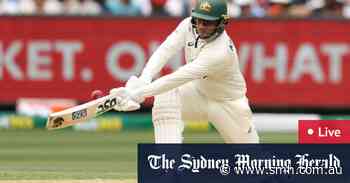 LIVE Boxing Day Test: Khawaja sent packing in shock dismissal