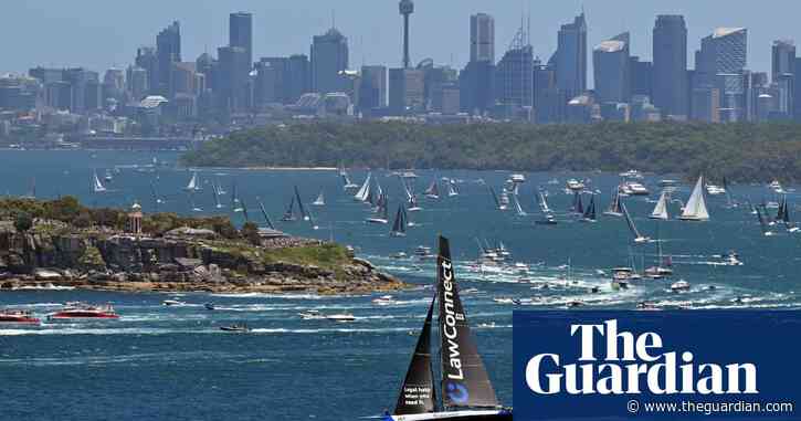 Sydney to Hobart yacht race 2024: reigning champion LawConnect leads fleet out of heads