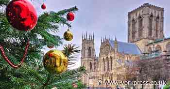 All is merry and bright beside York Minster