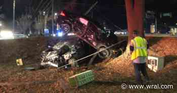 Crash takes out stoplights, powerlines on Capital Blvd.