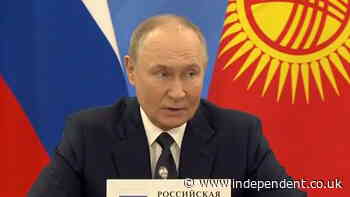 Putin reacts to Azerbaijan Airlines plane crash at CSI summit