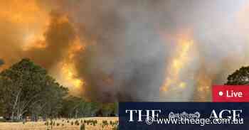 Victoria bushfires as it happened: Out-of-control blazes threaten towns