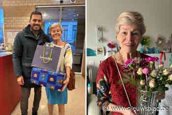 Kerstkaartjes, taart en bloemen voor rusthuisbewoonster Liliane na oproep in Facebookgroep