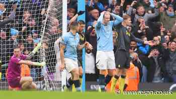 Man City's aura of invincibility has been shattered, and even Haaland is affected