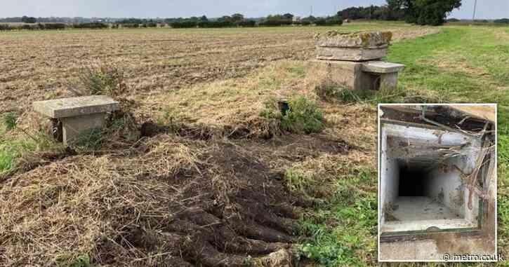 Incredible images reveal underground bunker hidden in plain sight for 70 years