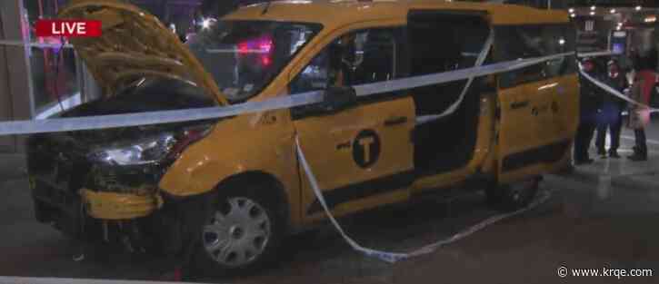 'Driver never hit the brakes': Bystanders lift taxi off pinned pedestrians in Manhattan