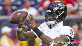 NFL MVP odds: Bills' Josh Allen still favored over Lamar Jackson despite Ravens QB's big game vs. Texans