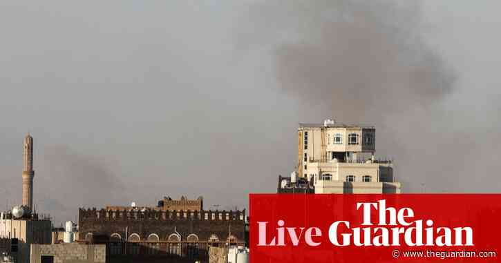 Middle East crisis live: WHO chief at Yemen airport during Israeli airstrikes; Netanyahu says attack ongoing ‘until we complete the job’