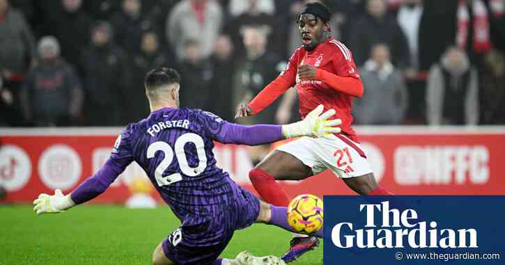 Nottingham Forest rise to third after Anthony Elanga goal sees off Tottenham